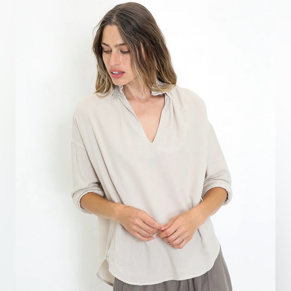 A Shirt Thing | Penelope Cabo Shirt in Sand